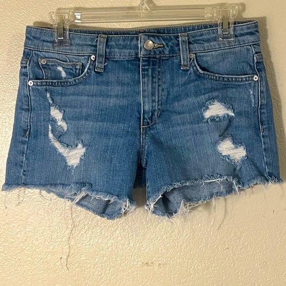 Joe's Jeans Pants - JOE'S "The Ozzy" 4" Distressed Cut Off Shorts Size 26"